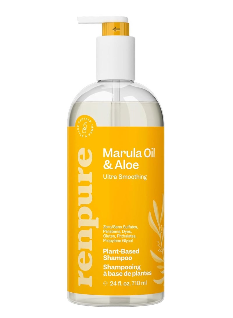 Renpure Marula Oil and Aloe Ultra Smoothing Shampoo 24 fl oz - Image 1