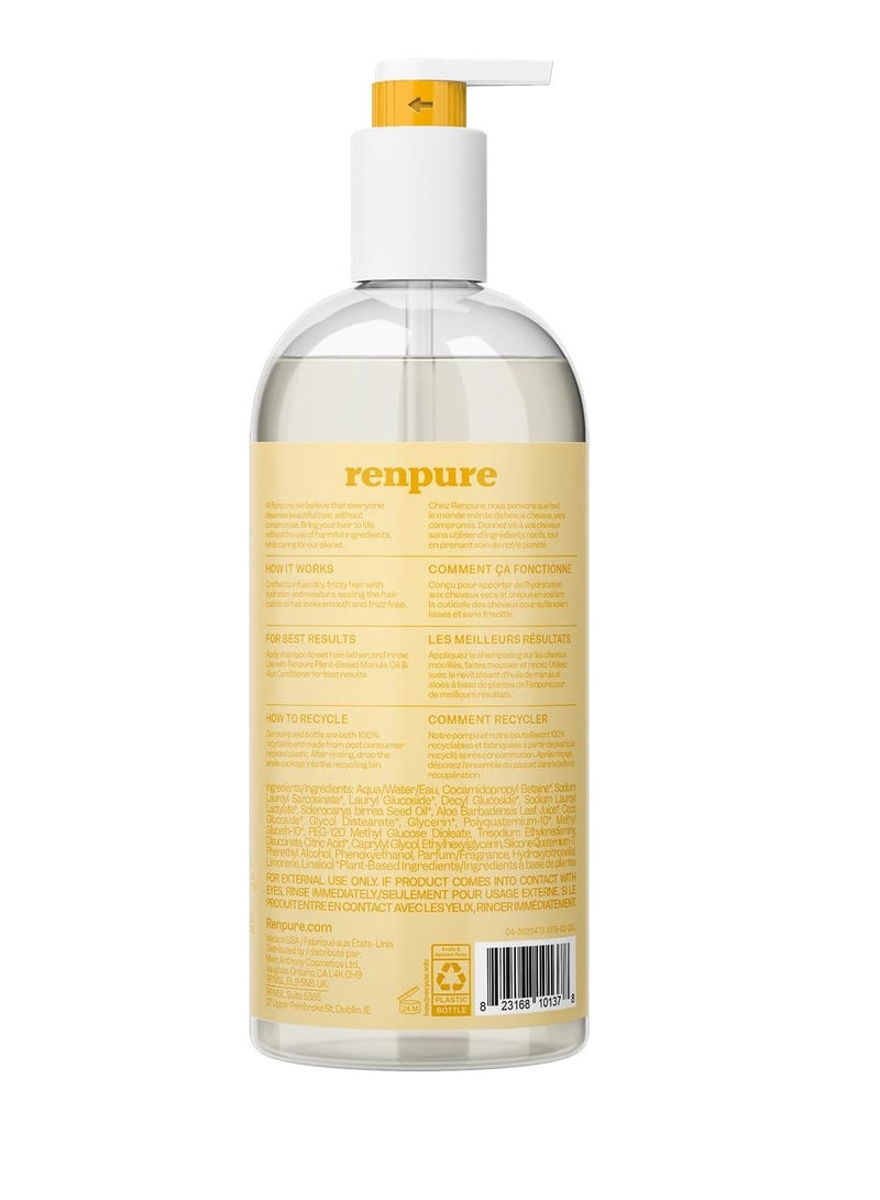 Renpure Marula Oil and Aloe Ultra Smoothing Shampoo 24 fl oz - Image 2