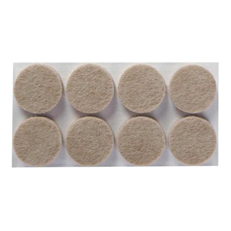 Scotch Felt Pads 32 PCS Beige, Felt Furniture Pads for Protecting Hardwood Floors, 1" Round, Easy-to-apply, Self-Stick design, Reliable protection from nicks, dents and scratches (SP802-NA) - Image 2