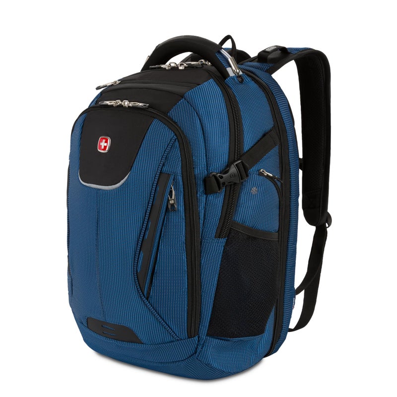 SWISSGEAR SwissGear 5358 USB Scansmart Laptop Backpack, Blue/Black, Large, 5358 Usb Scansmart Laptop Backpack  - Image 1