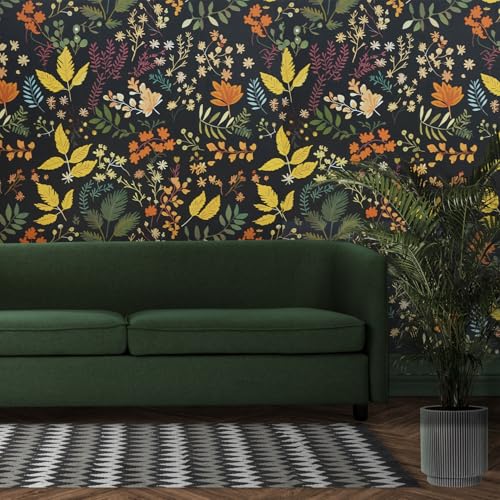 ROSASTELLA Self Adhesive Decorative Peel Stick Waterproof Wallpaper Wall Decor Removable Wall Paper for Living Room Hall Decoration PVC Vinyl DIY Contact Paper 45x304cm - Image 5