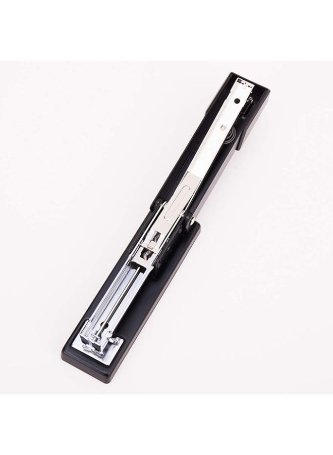 Deli Stapler Convenient Low-Staple Indicator, Black, E0423 - Image 3