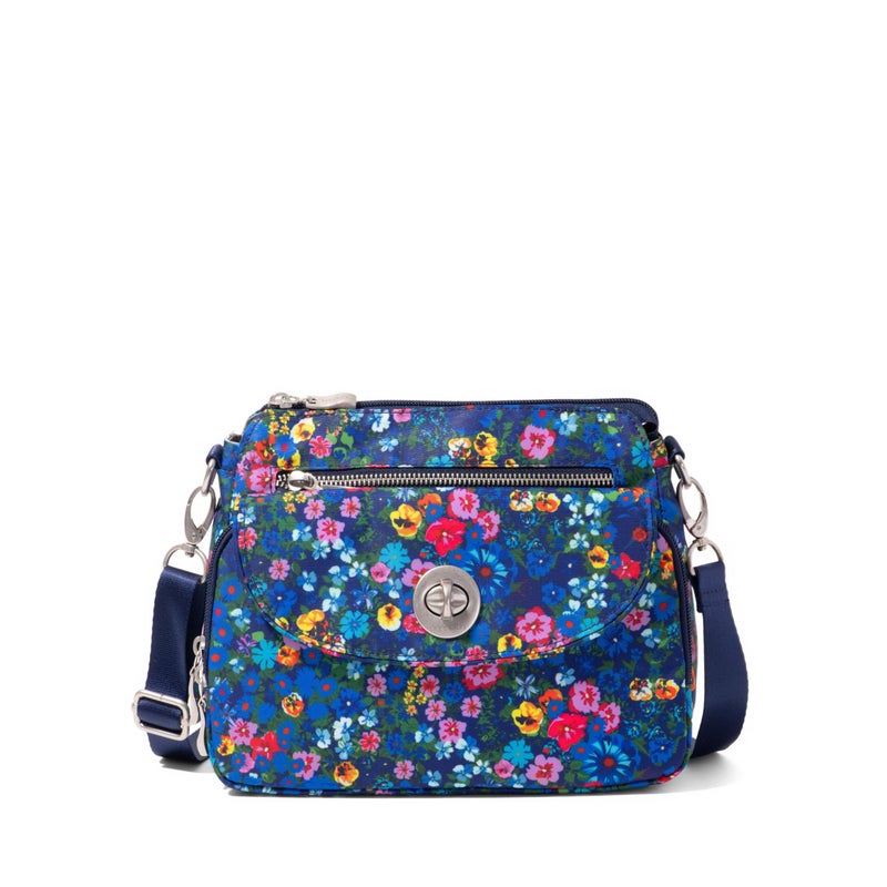 Baggallini Calais Crossbody Bags for Women 9.5"x7" Travel Handbag Purse w/RFID Front Wallet Lightweight Water-Resistant - Image 1