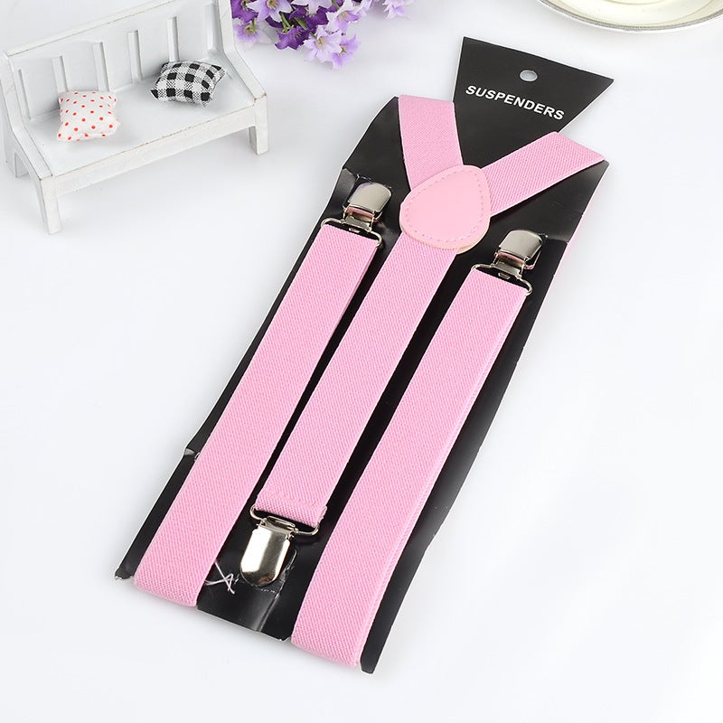 2.5 Multi-Color Fashionable Men'S And Women'S Adult Suspender Clips High Elastic Elastic Suspenders Clothing Accessories Suspenders - Image 5