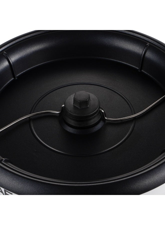 آر إيه أف محمصة قهوة كهربائية RAF R.15601 - ماكينة تحميص حبوب قهوة منزلية بقوة 800 واط مع تحكم قابل للتعديل في درجة الحرارة، وحوض غير لاصق وغطاء شفاف - Image 5