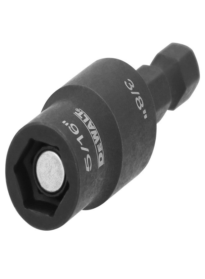 DEWALT FLEXTORQ Socket and Short Extension, SAE, 2 in 1, 5/16 & 3/8 Socket, Double Ended Nut Driver (DWADEND51638) - Image 4