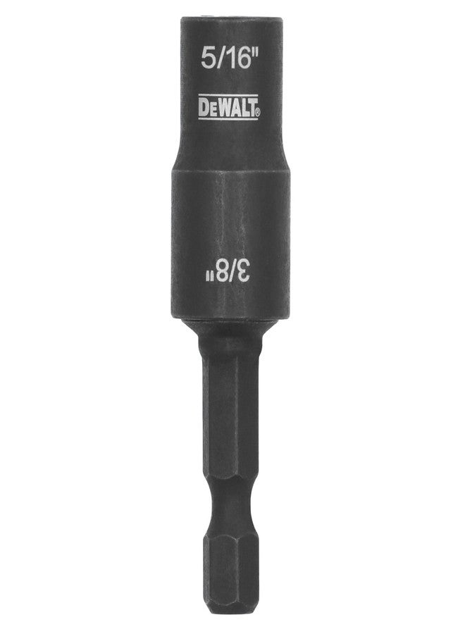 DEWALT FLEXTORQ Socket and Short Extension, SAE, 2 in 1, 5/16 & 3/8 Socket, Double Ended Nut Driver (DWADEND51638) - Image 2