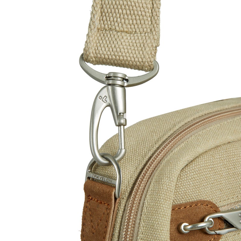 Travelon Anti-Theft Heritage Tour Bag, Natural - Image 5