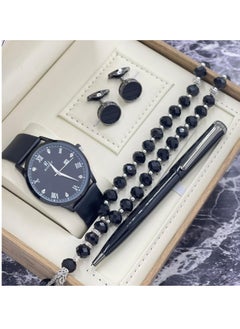 Watch A men's watch set consisting of a watch, a rosary, a cup and a pen 