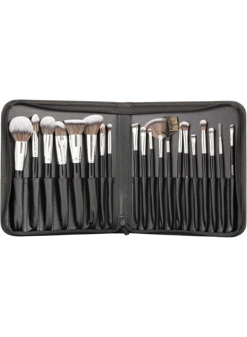 Swiss Beauty Swiss Beauty Professional Makeup Brush for Face & Eye Makeup| Set of 20 | Soft & Synthetic Bristles | Durable