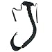 Lydell 24" Long Fishtail Braid Wrap Around Ponytail Extension Synthetic Hairpiece #1 Black - Image 2