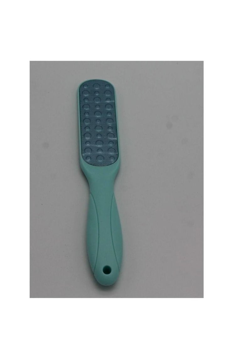 إحساس مبرد قدم بمقبض من البلاستيك رمادي/ أخضر - Image 3