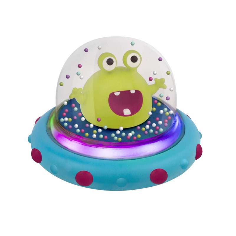 B. toys â€“ Vehicle Bumper Space Car â€“ Light â€“ Up â€“ Simple Remote Control Car for Toddlers with Alien Driver â€“ Marky Mars â€“ 12+ Months - Image 2