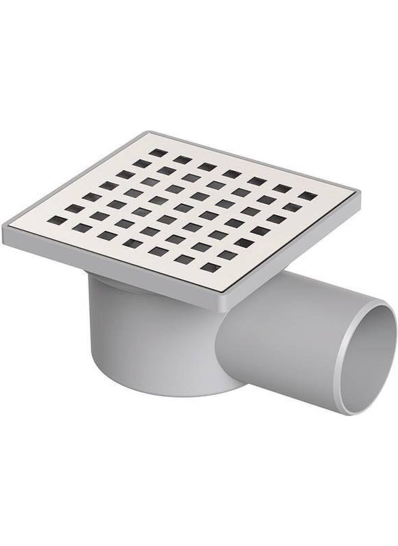 Wuvera Chrome Floor Drain 10X10X50 