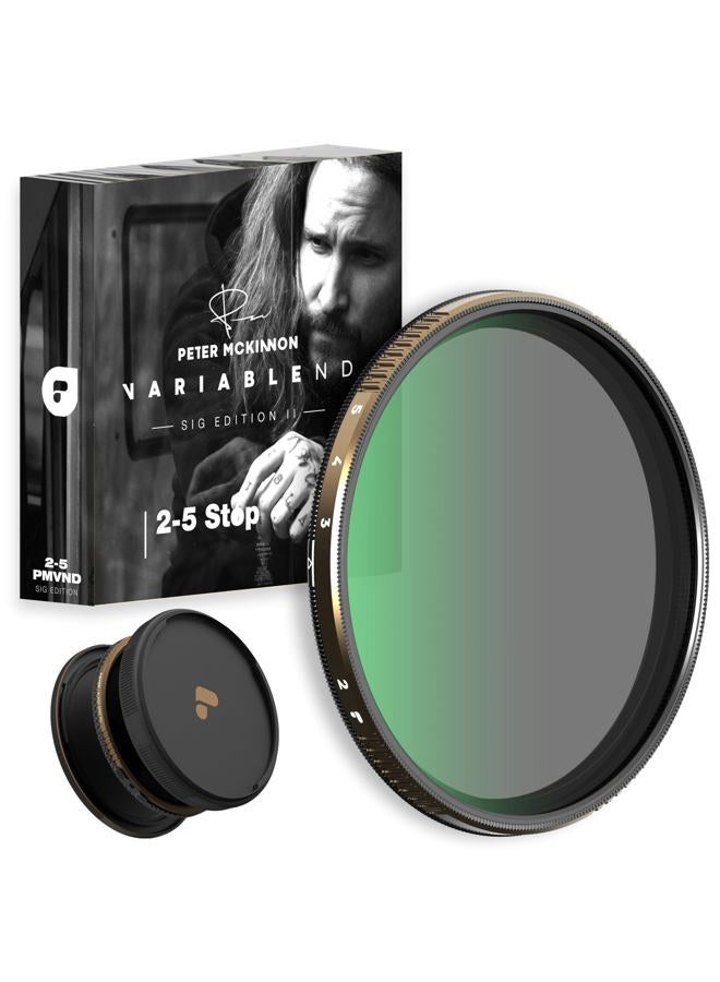 PolarPro فلتر متغير ND 1.8 إلى 2.7 بوصة 82 مم من إصدار بيتر مكينون II (6 إلى 9 توقف) - Image 1