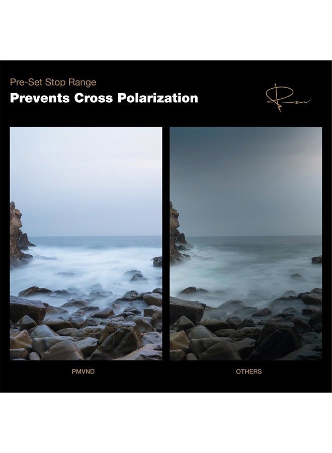 PolarPro فلتر متغير ND 1.8 إلى 2.7 بوصة 82 مم من إصدار بيتر مكينون II (6 إلى 9 توقف) - Image 3