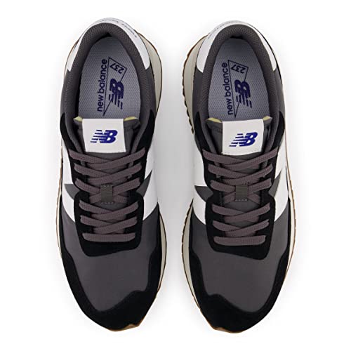 New Balance Men's 237 V1 Sneaker, Black/Magnet/Gum, 8.5 - Image 3