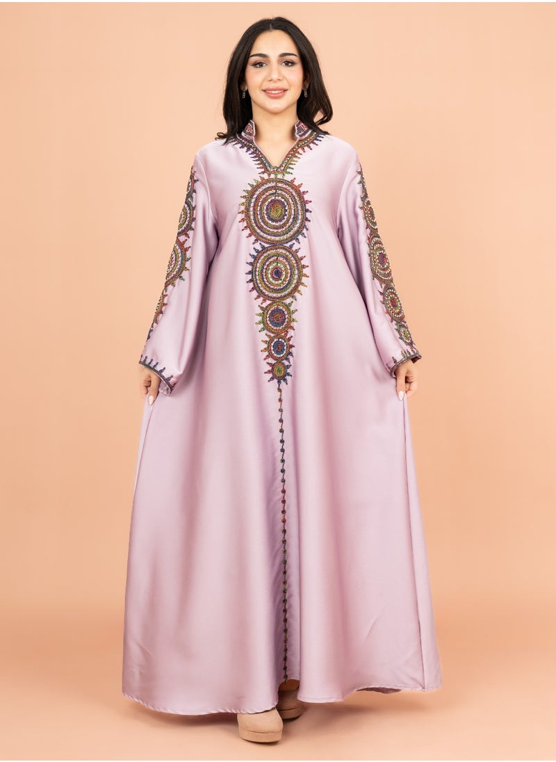 Solid Embroidered Jalabiya IK1008 Violet - pzsku/Z40E01B7A482F0C6F75FCZ/45/_/1740559687/8c6e00f0-7e4f-4552-8adf-d3f1fc5dd71a