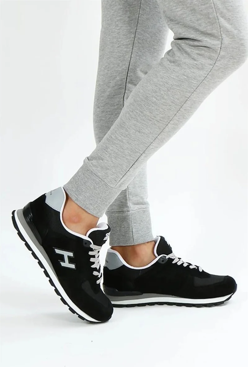 Hammer Jack Peru Black Gray Unisex Sneaker Sports Shoes 19250 V4