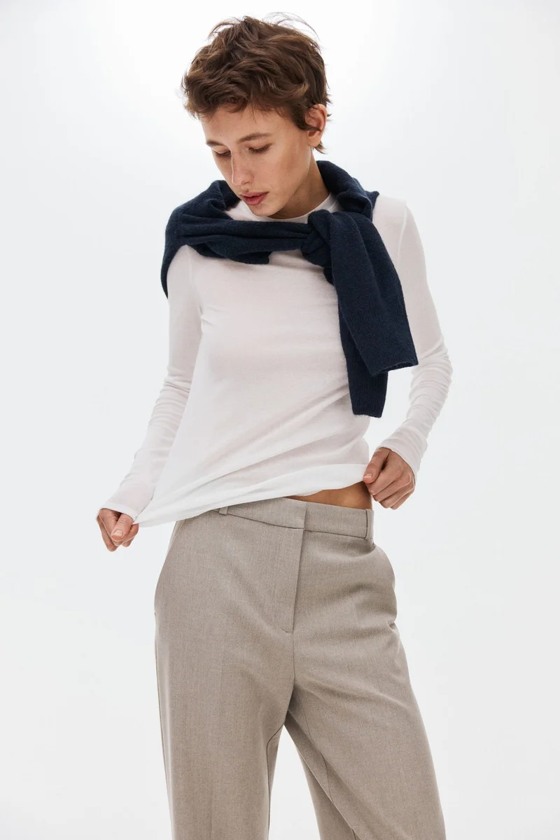 H&M Tailored twill trousers