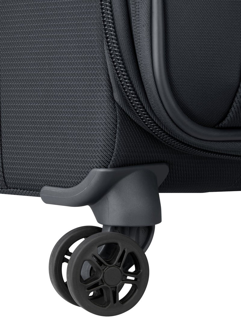 ديلسي _باريس حقيبة سفر ترولي مونمارتر اير 2.0 68 سم سوفت كيس بعجلات مزدوجة قابلة للتوسيع أسود - Image 5
