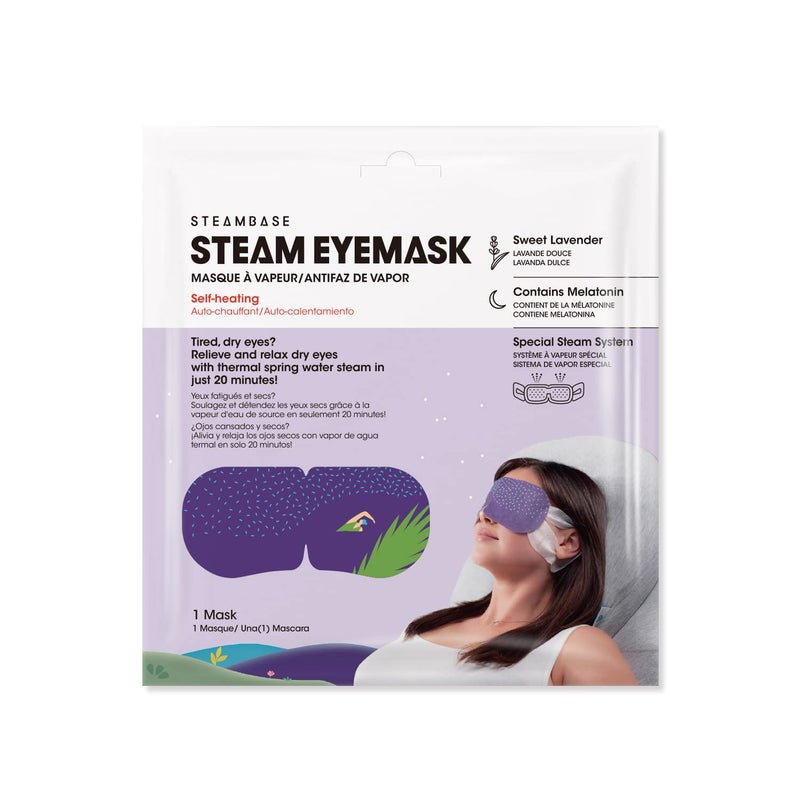 Epielle Steam Eye Mask for Dry Eyes and Puffiness, Fast Relief Disposable Self Heating Masks, Stocking Stuffers, 12 Pack - Image 2