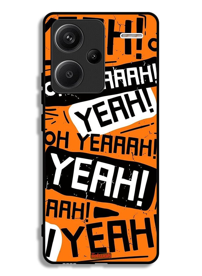 Tolwak Xiaomi Redmi Note 13 Pro Plus Protective Case Cover Oh Yeah - Image 1