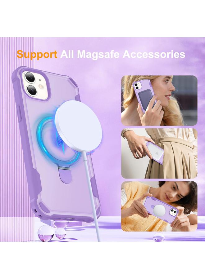Zaboon Case For iPhone 12 Yingcai Gears MagSafe Holder Shockproof Phone Case - Image 5