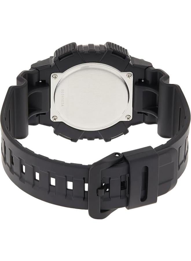 Casio Standart Men's Black Dial Silicone Band Watch - AQ-S810W-1A3VDF - Image 3