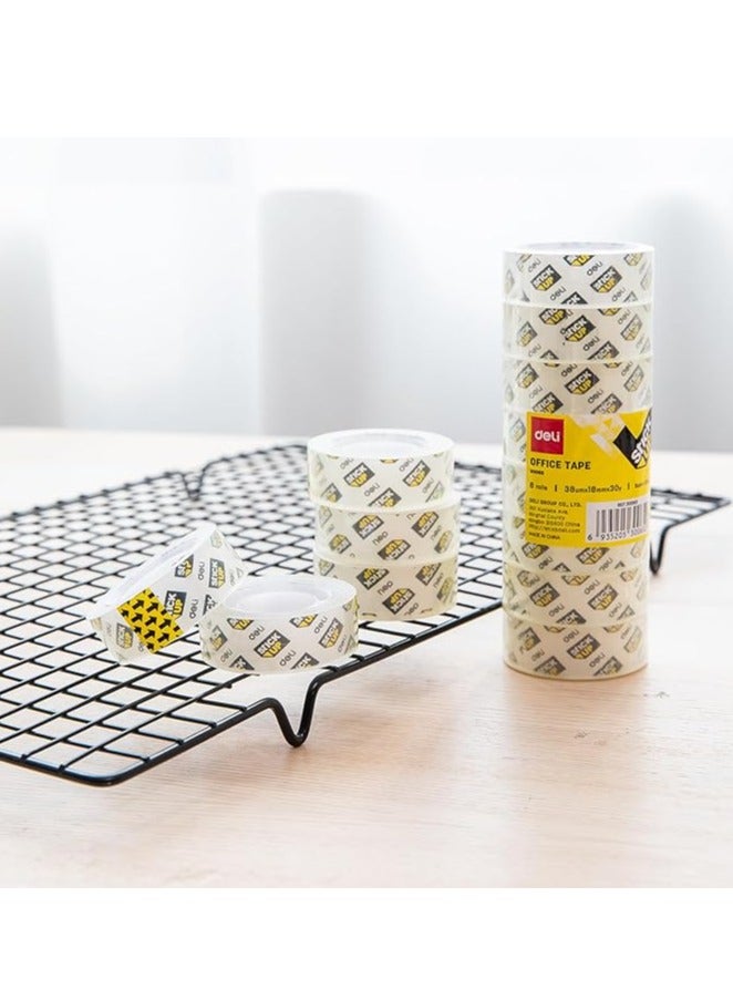 Deli 32-Piece Office Tape Set Clear - Image 3