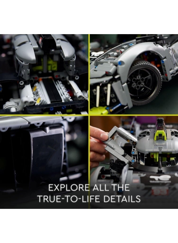 Compatible with 1:14 scale sports car building blocks (with pull-back system), mechanical group car models, and assembled small particle toys - Image 2