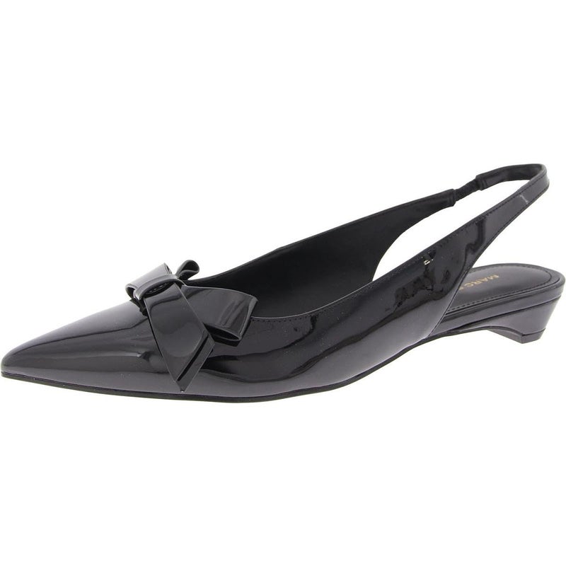 Marc Fisher Womens KERREY Ballet Flat Black Patent 001 10