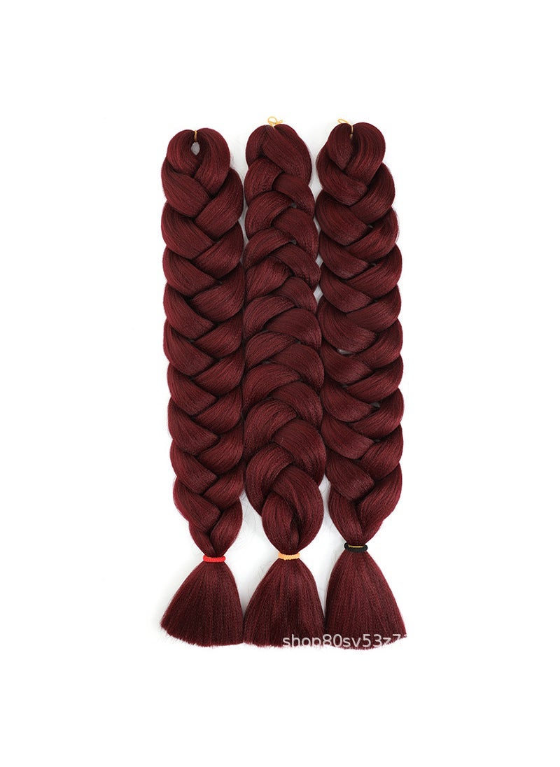 Arabest Flame retardant Canicalon soft outre African dirty braids spot wholesale 82inch 165g big braids mixed batch 118# 