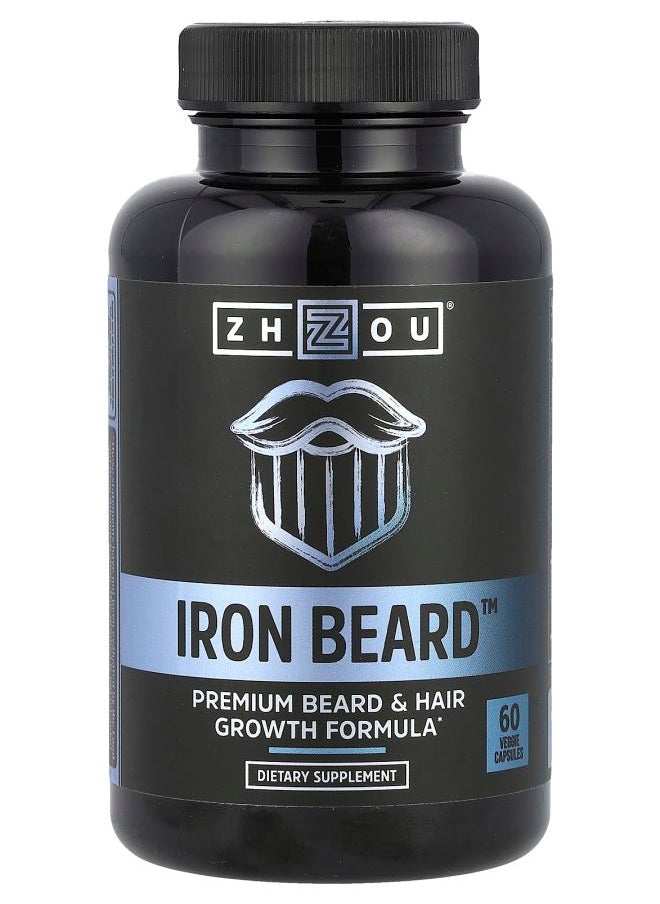 Zhou Nutrition Iron Beard™ 60 Veggie Capsules 