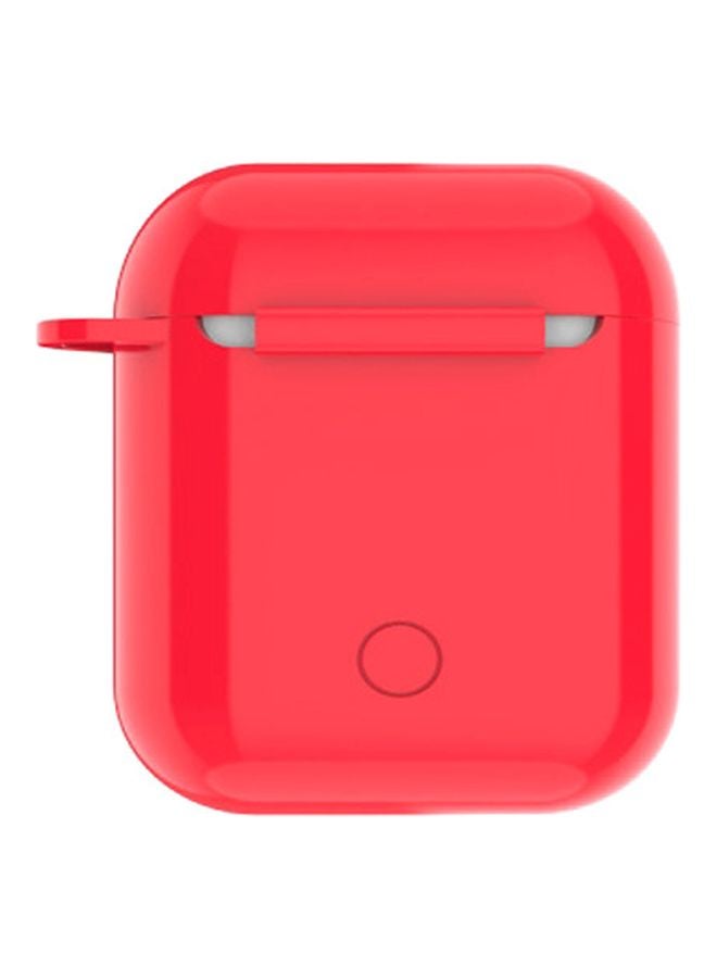 Heart Design Case For Apple AirPods Red/Yellow - Image 2