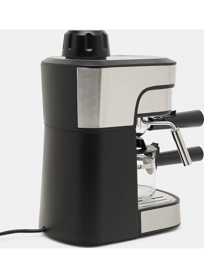 ديسيني ماكينة صنع قهوة إسبريسو بقوة ضغط 5 بارات طراز 400 240 ml 800 W espressomaker400 أسود/ فضي - Image 3