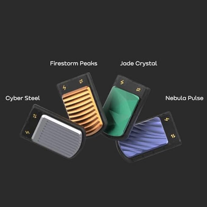 rayihni SAVEPOINT MINI GAMING SSD ENCLOSURE, PORTABLE CONSOLE M.2 2230 NVME ENCLOSURE CASE, MAGSAFE COMPATIBLE, CAPACITOR, 100W PASSTHROUGH, 10GBPS STORE FOR STEAM DECK, ROG ALLY, IPHONE, PC - Image 2