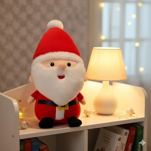 Storio Santa Claus Soft Toy with V-Shape Beard Look | Stuffed Plush Christmas Toy for Kids Boys & Girls | Cute Santa Doll for Xmas Decoration & Gifting | Soft & Cuddly Holiday Plush for Home Decor - Image 2