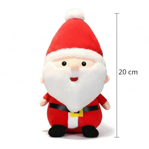 Storio Santa Claus Soft Toy with V-Shape Beard Look | Stuffed Plush Christmas Toy for Kids Boys & Girls | Cute Santa Doll for Xmas Decoration & Gifting | Soft & Cuddly Holiday Plush for Home Decor - Image 3