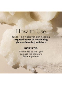 josie maran Josie Maran Argan Oil Moisture Stick - Multitasking Body & Face Balm, Under Eye Stick - Restore Skin with Antioxidants & Essential Fatty Acids for a Healthy, Radiant Glow - Vegan & Cruelty-Free (10 g)  - Image 5