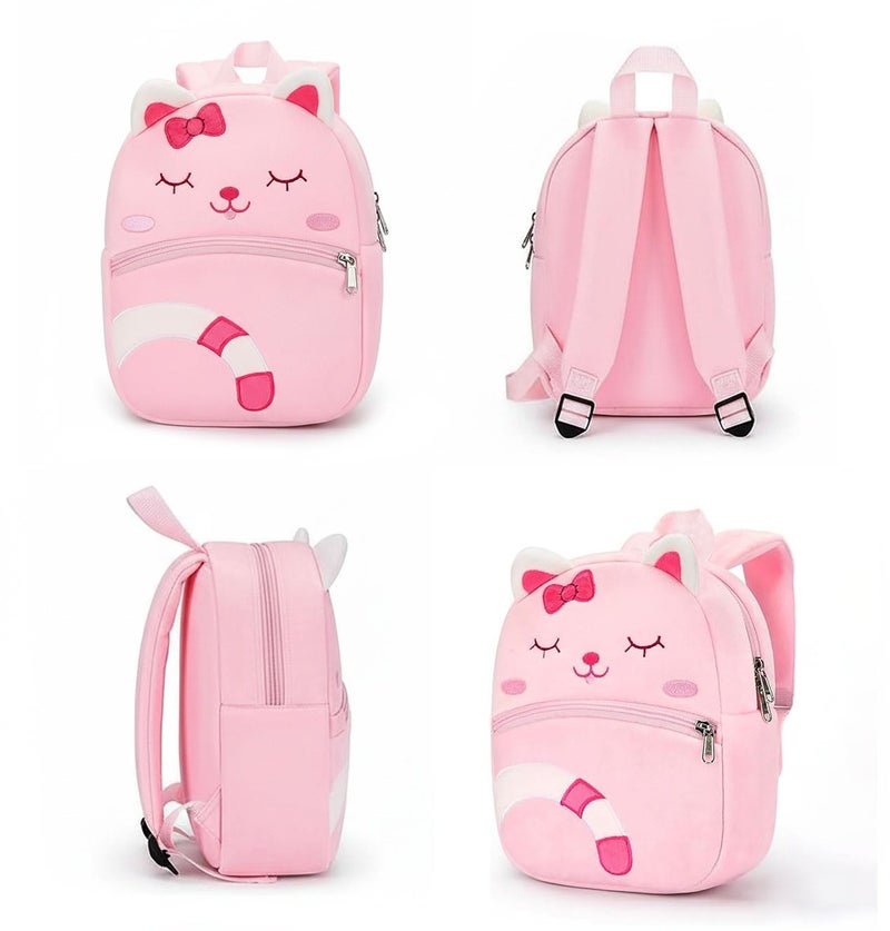 Frantic Kids Backpack for School Soft Padded Straps & Large Storage Capacity (Pink_Dream_Cat_2026_B) - Image 5