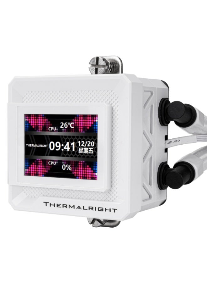 ثيرمالرايت مبرد مائي ثيرمال رايت فورزين ورفريم اصدر SE بشاشة حجم 2 بوصة ARGB لون أبيض - Image 2