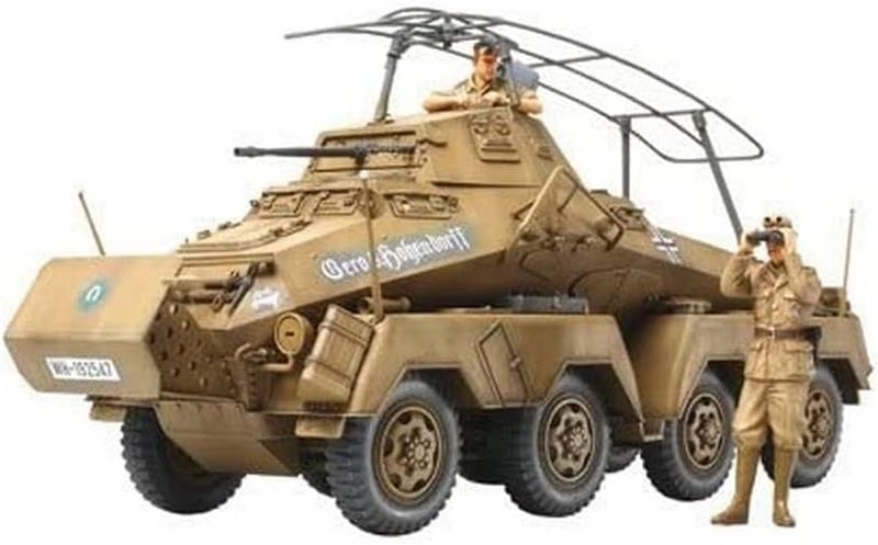 Tamiya طقم نموذج تاميا الألماني Sd.Kfz.232 لفرقة أفريقيا - Image 1