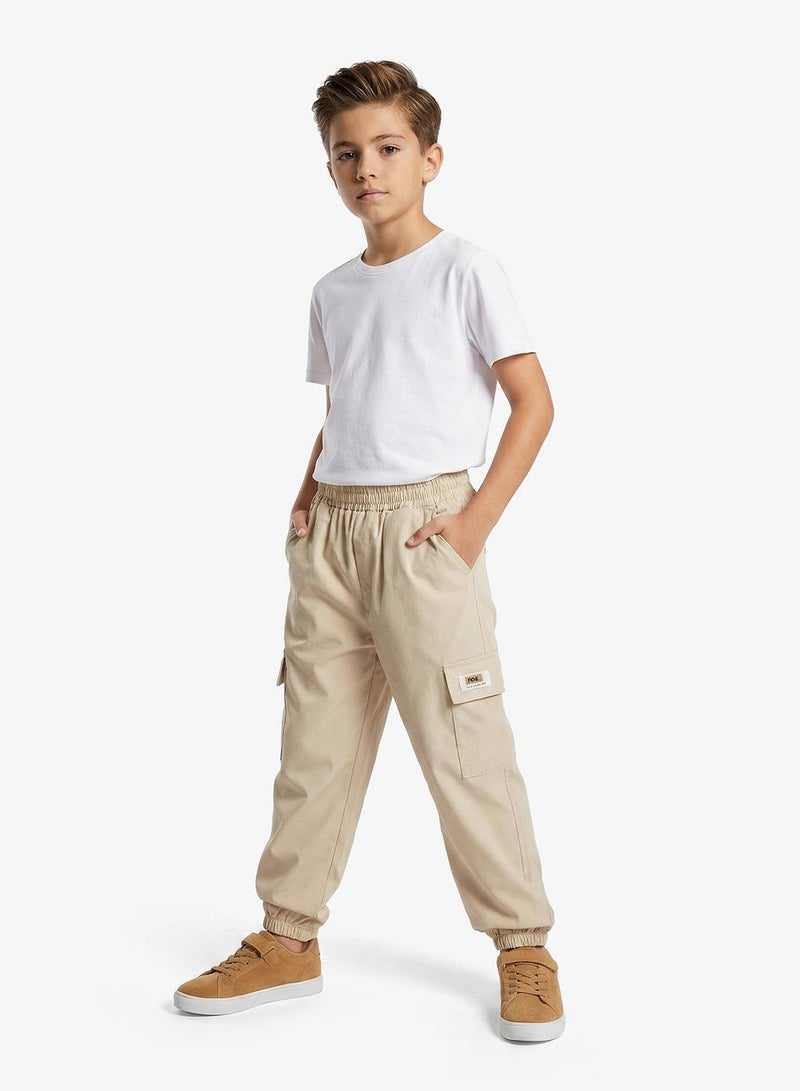 Pinata Beige Cargo Trousers - Image 1