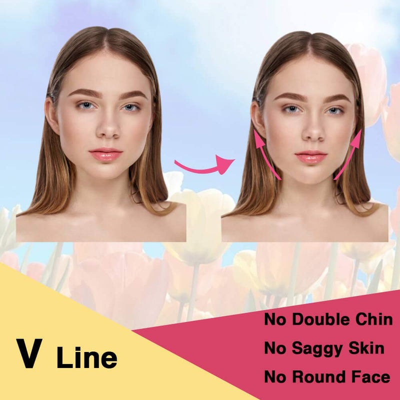 ZOQINI Reusable Chin Slimming Strap Face Lift Tape V Line Lifting Face Mask Double Chin Reducer Face Neck Slimmer Jawline Shaper Anti Snoring Snore Stopper (M) - Image 4