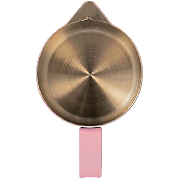 Unity Espresso Steaming Pitcher 600Ml Milk Frothing Pitcher Stainless Steel With Measurement Milk Frothing Cup Coffee Jug Latte Art Pink - Image 5