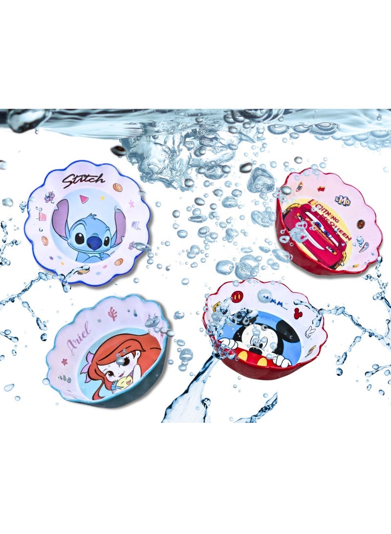 ديزني وعاء لايتنينج ماكوين للأطفال – طبق كرتوني ممتع ومتين لوقت الوجبة - Image 4