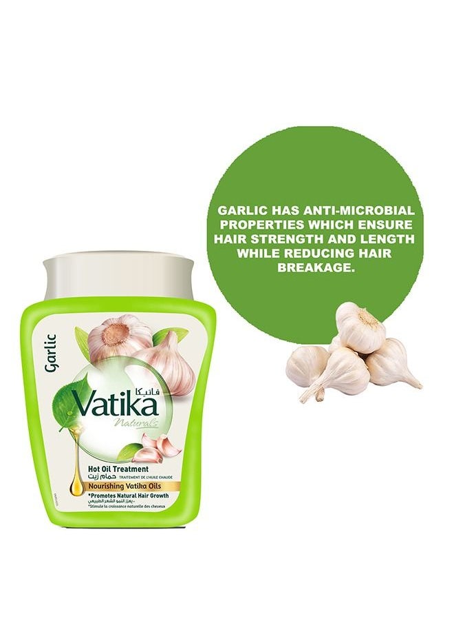 Vatika Naturals - Vatika Naturals Hammam Zaith Hot Oil Treatment | Natural Extracts Of Garlic | Promotes Hair Growth | For Damaged & Thinning Hair - 1kg - Image 1