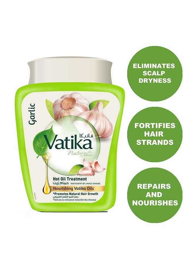 Vatika Naturals - Vatika Naturals Hammam Zaith Hot Oil Treatment | Natural Extracts Of Garlic | Promotes Hair Growth | For Damaged & Thinning Hair - 1kg - Image 1