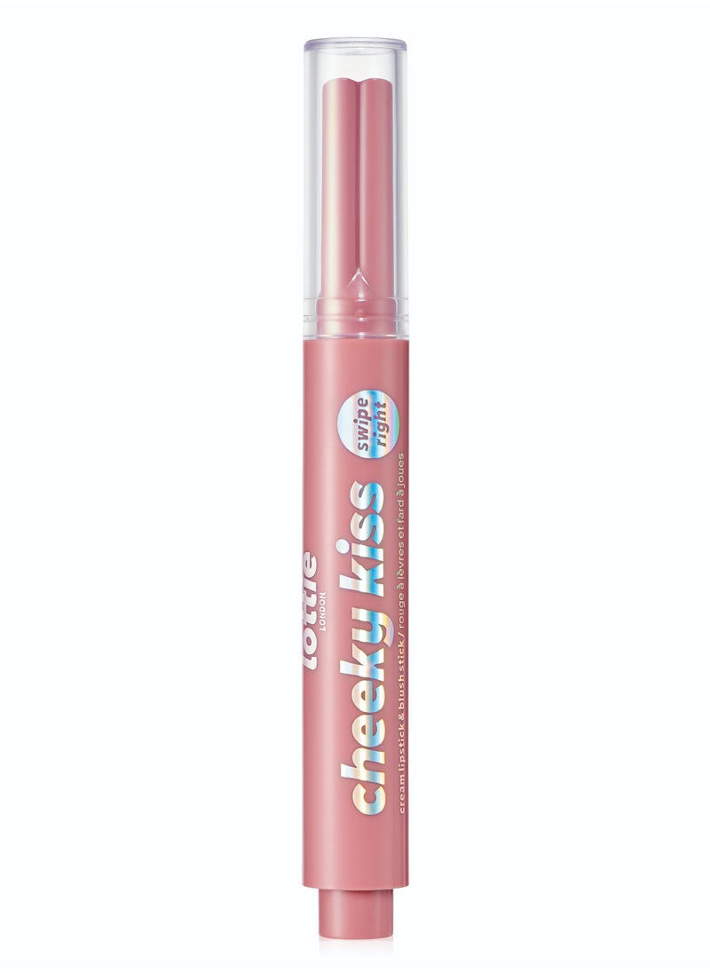 Lottie London Cheeky Lip & Cheek Stick - Swipe Right  - Image 1